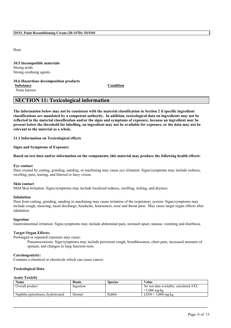 MEGUIAR'S D151 User Manual | Page 6 / 13