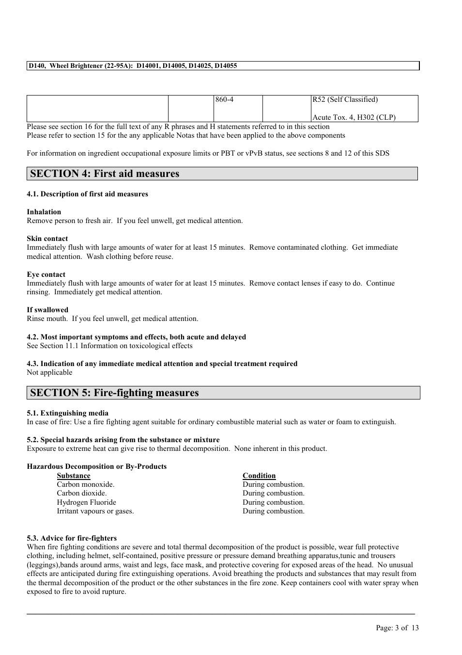 MEGUIAR'S D140 User Manual | Page 3 / 13