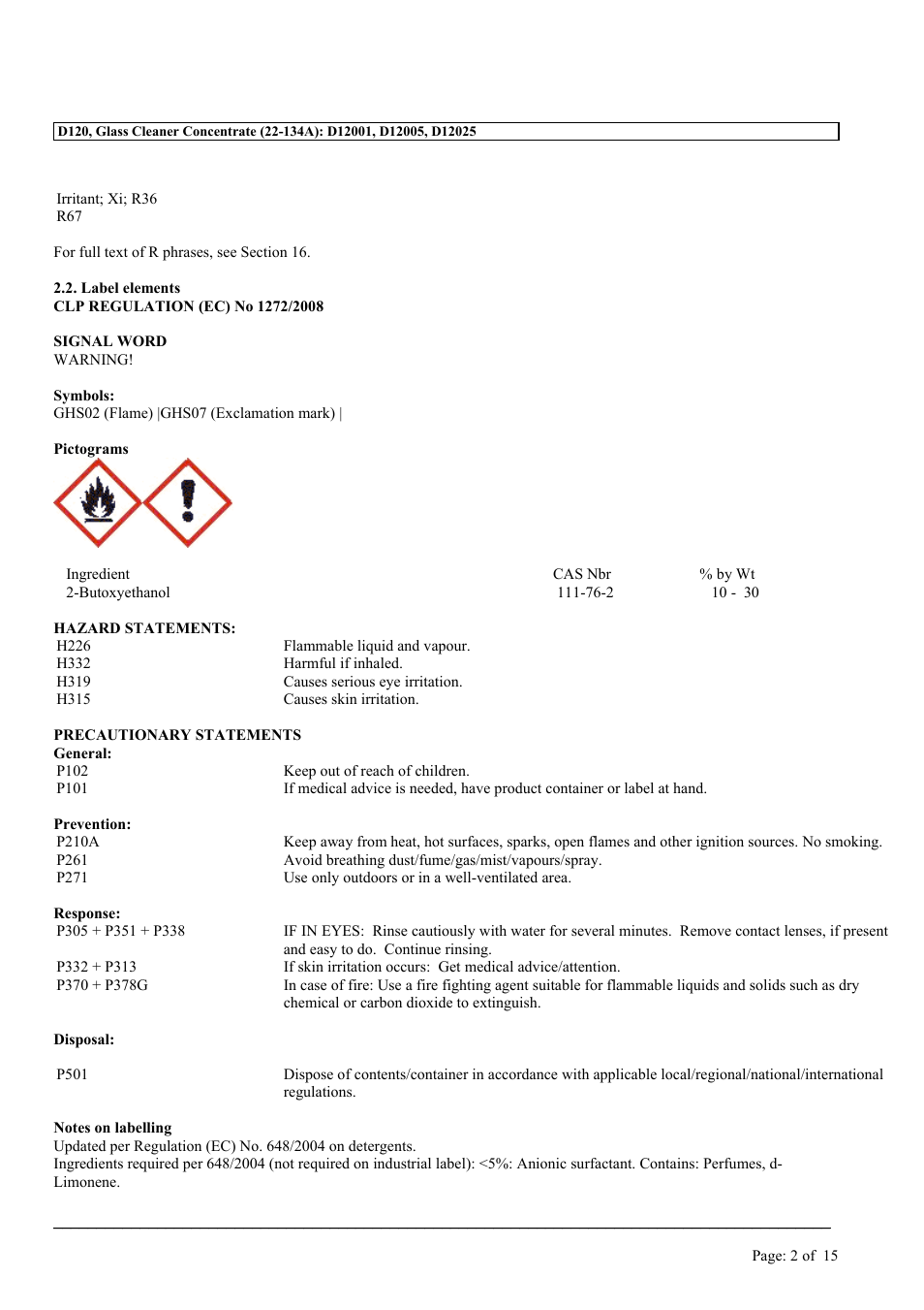 MEGUIAR'S D120 User Manual | Page 2 / 15