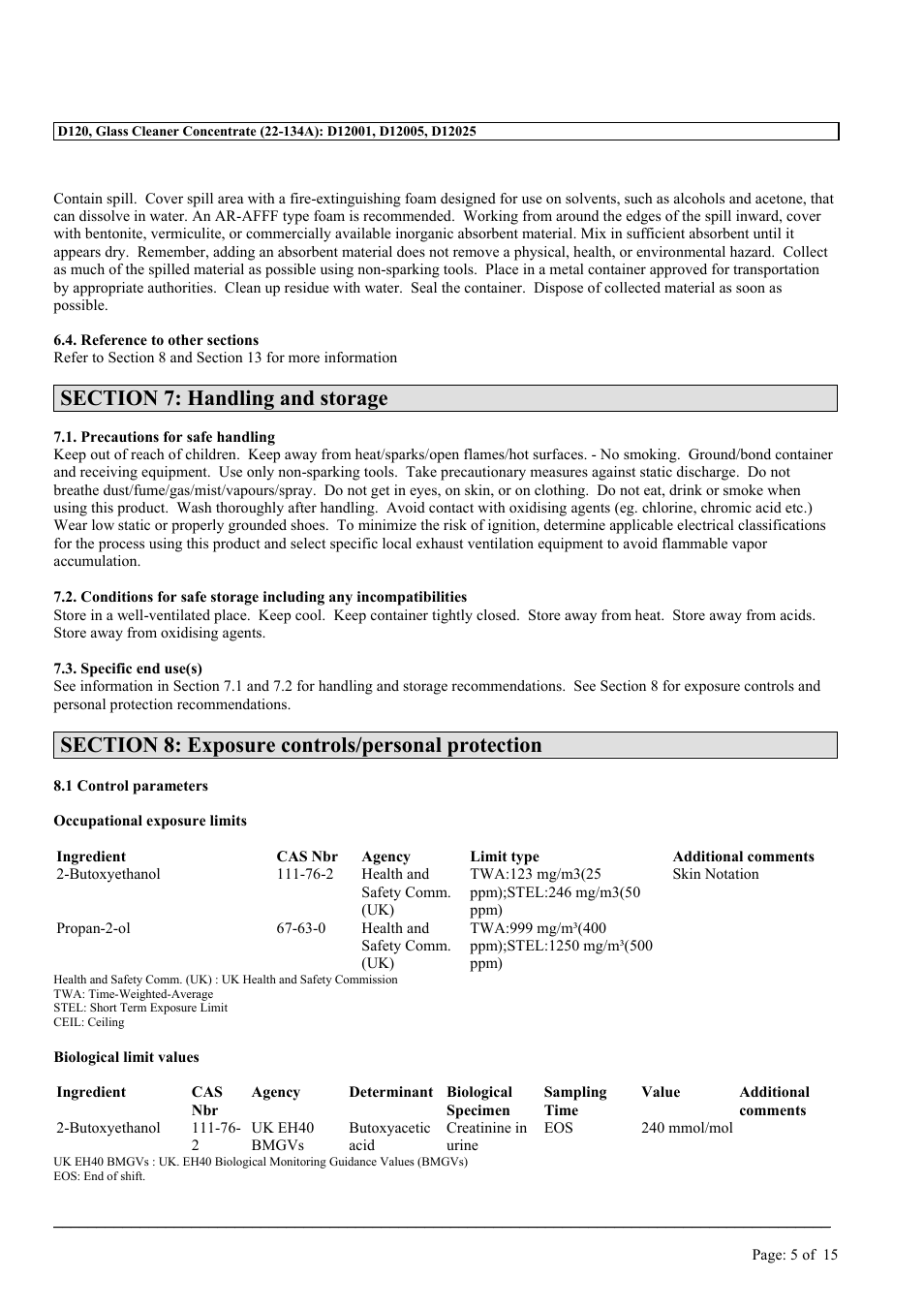 MEGUIAR'S D120 User Manual | Page 5 / 15