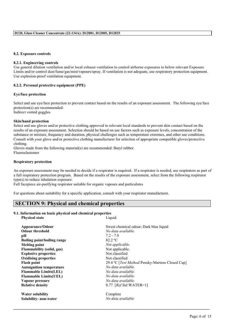 MEGUIAR'S D120 User Manual | Page 6 / 15