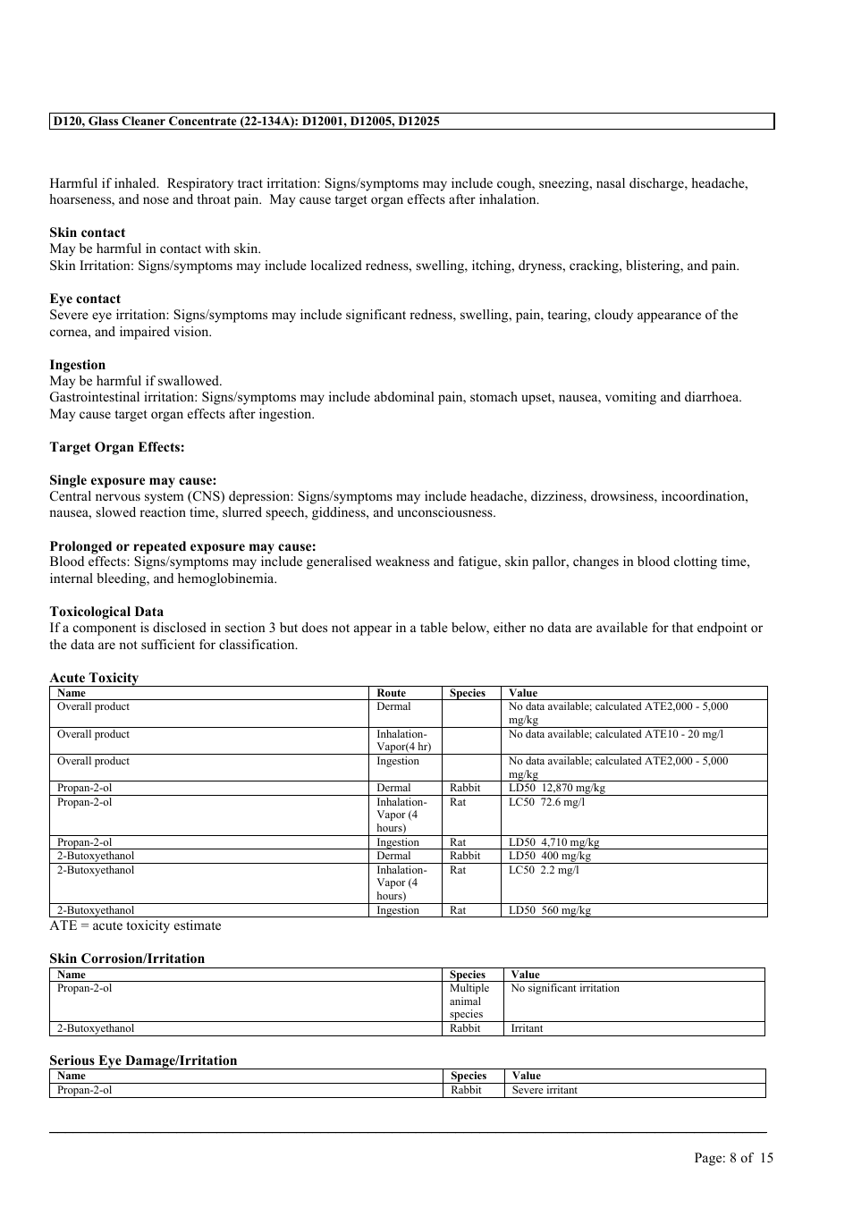 MEGUIAR'S D120 User Manual | Page 8 / 15