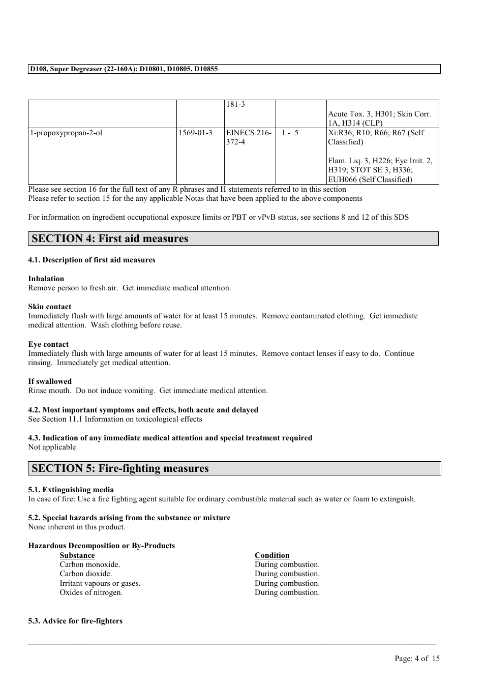 MEGUIAR'S D108 User Manual | Page 4 / 15