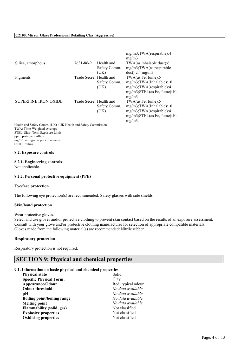 MEGUIAR'S C2100 User Manual | Page 4 / 13