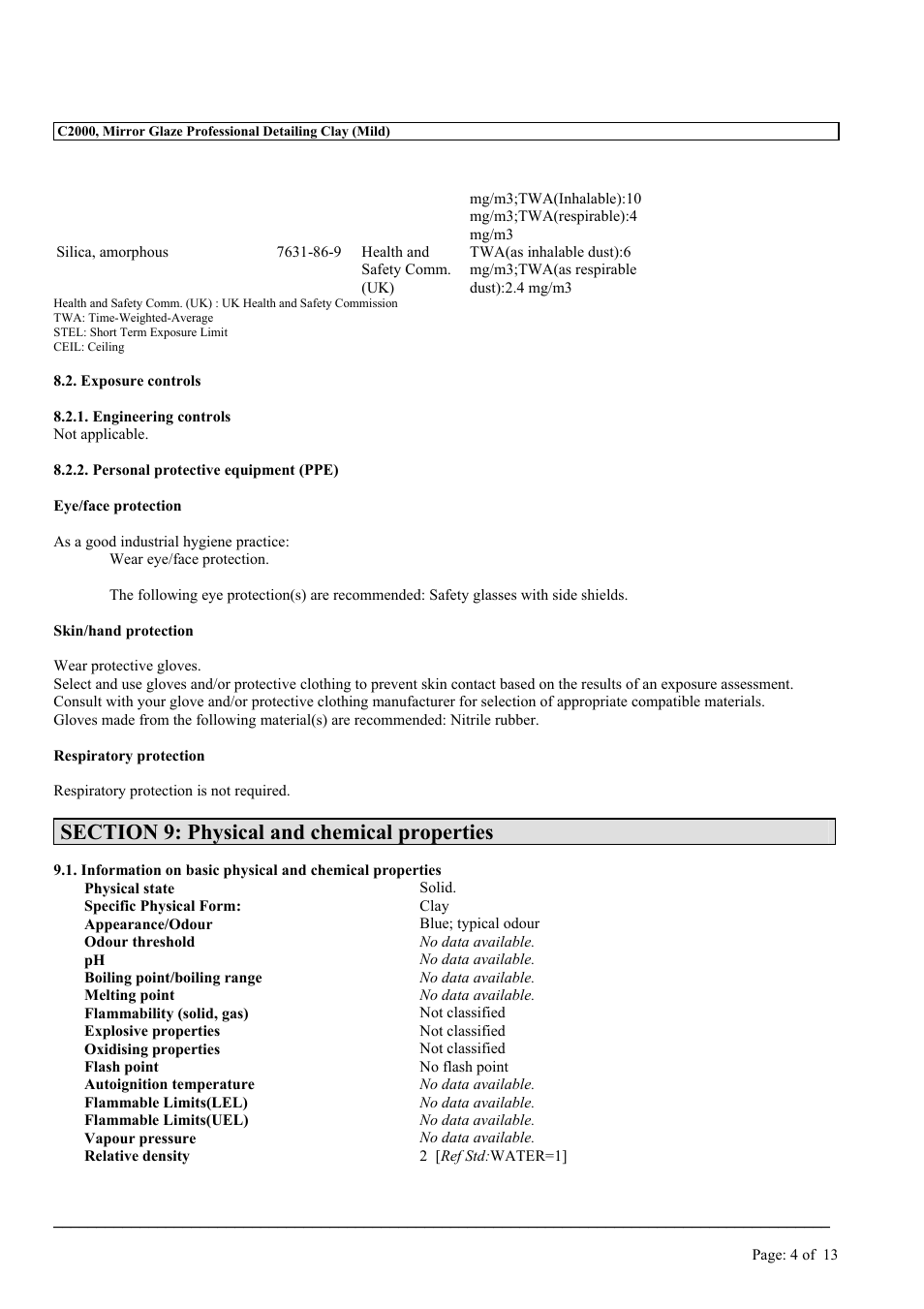 MEGUIAR'S C2000 User Manual | Page 4 / 13