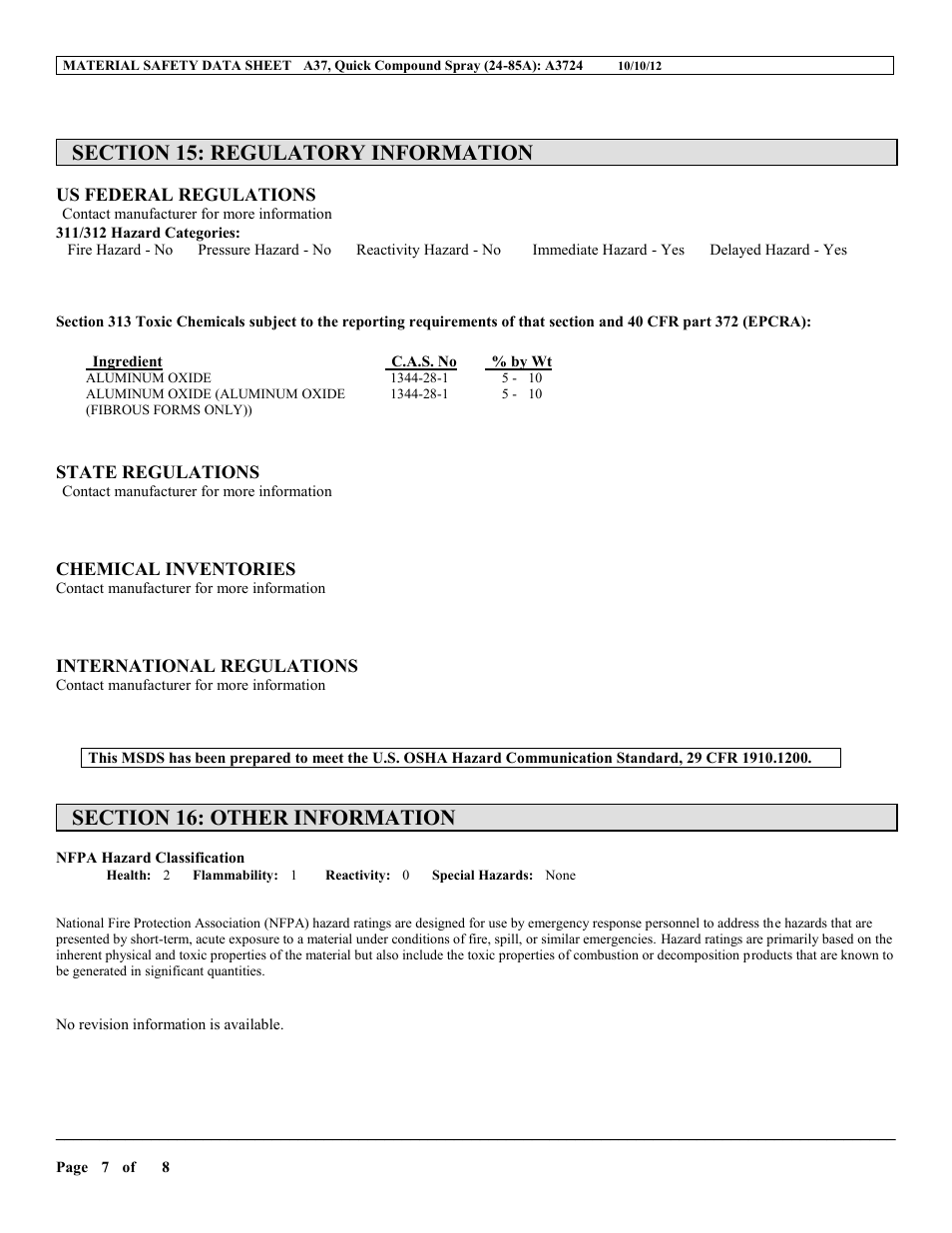 MEGUIAR'S A37 User Manual | Page 7 / 8