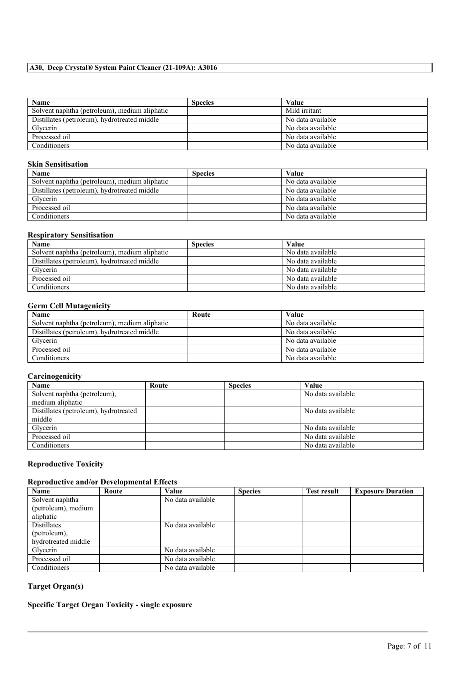 MEGUIAR'S A30 User Manual | Page 7 / 11