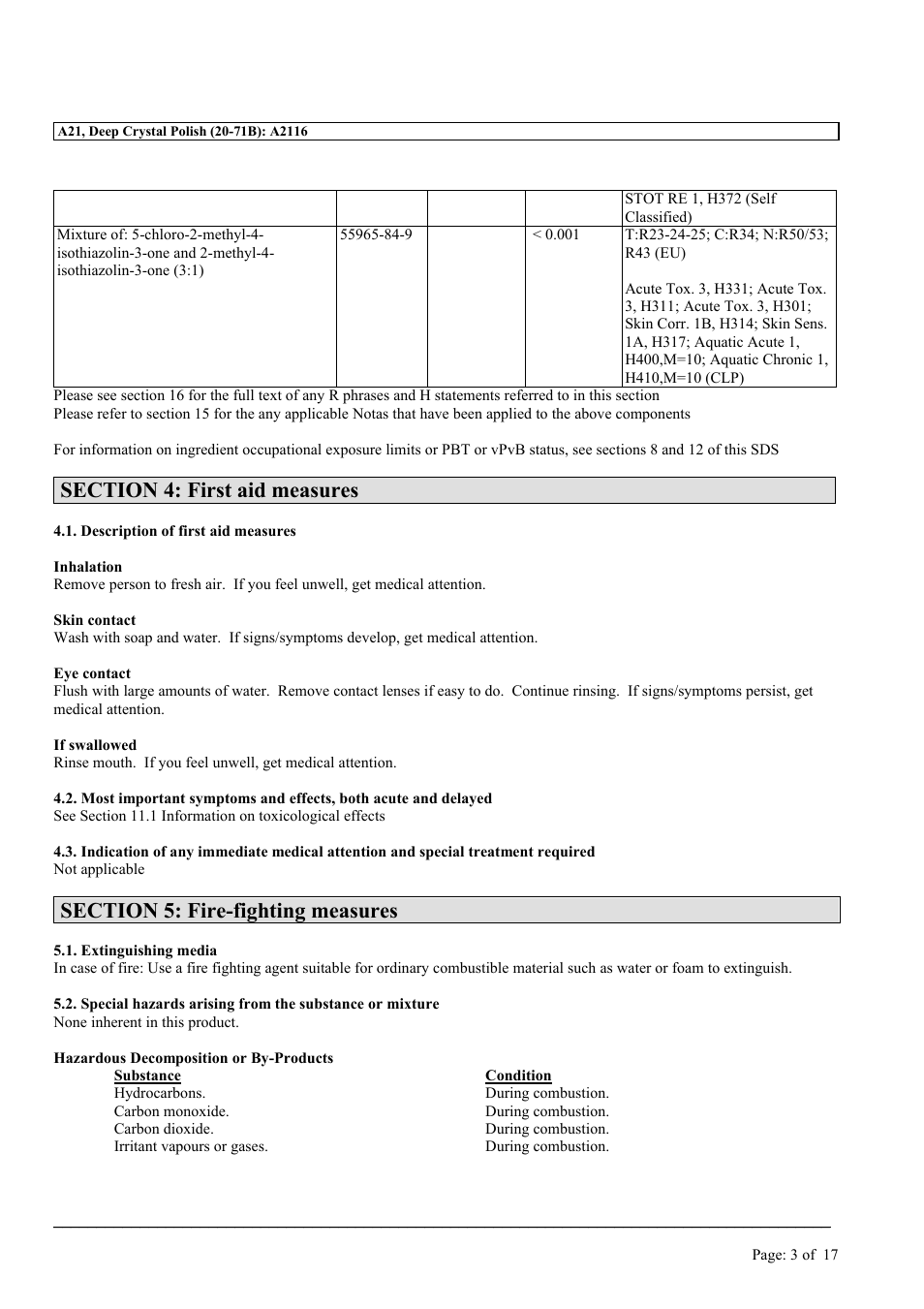 MEGUIAR'S A21 User Manual | Page 3 / 17
