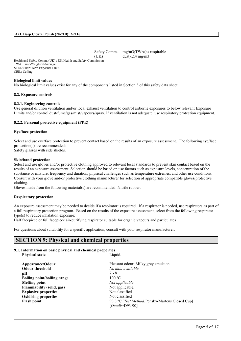 MEGUIAR'S A21 User Manual | Page 5 / 17