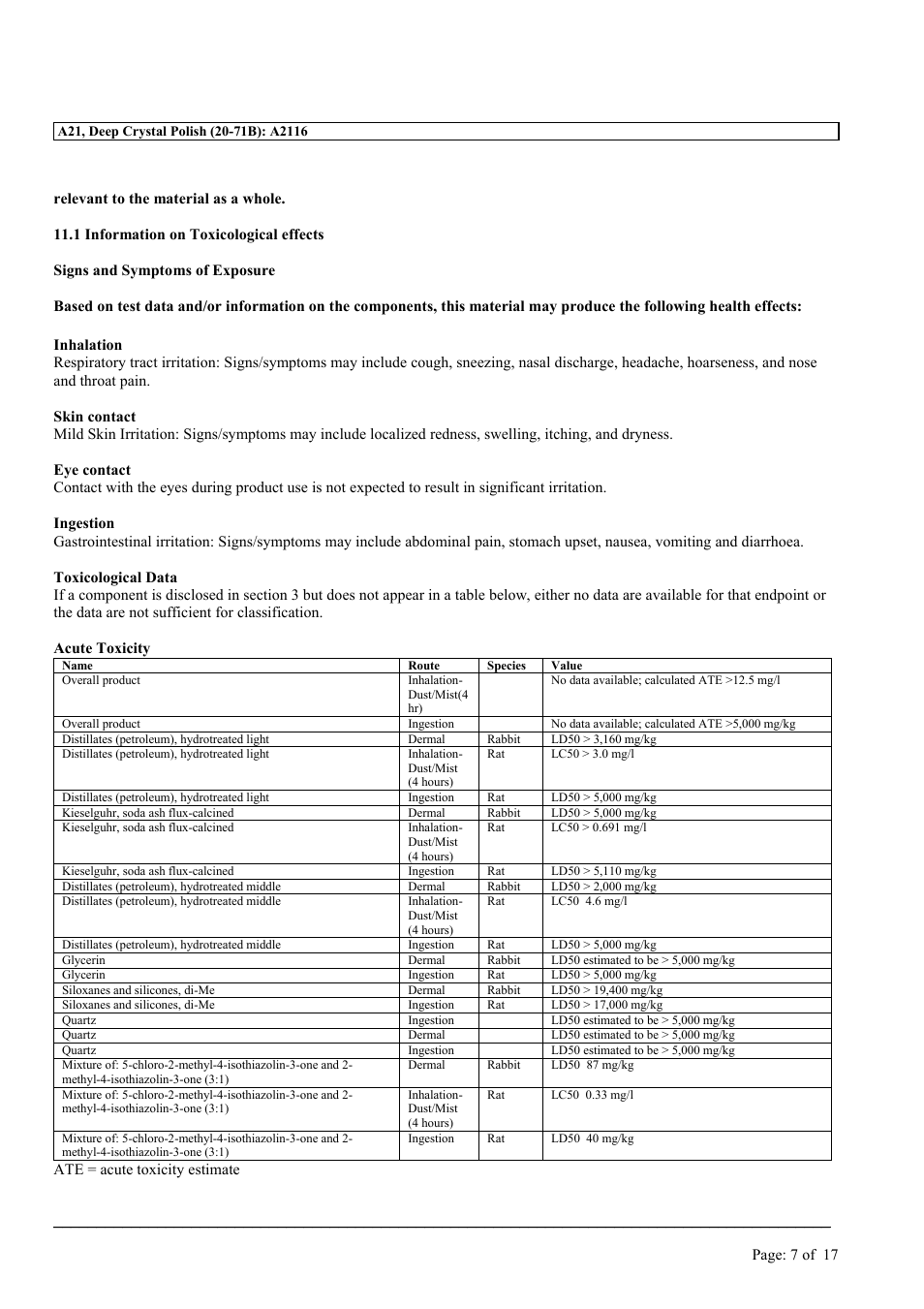 MEGUIAR'S A21 User Manual | Page 7 / 17