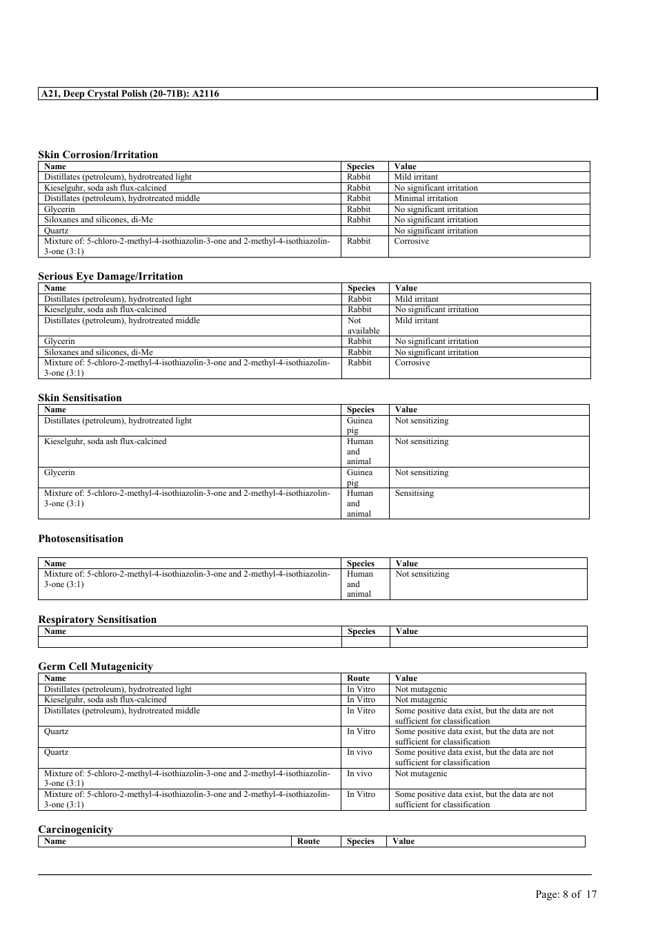 MEGUIAR'S A21 User Manual | Page 8 / 17