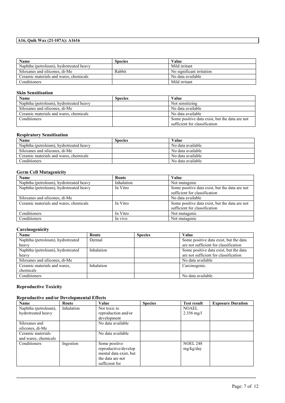 MEGUIAR'S A16 User Manual | Page 7 / 12