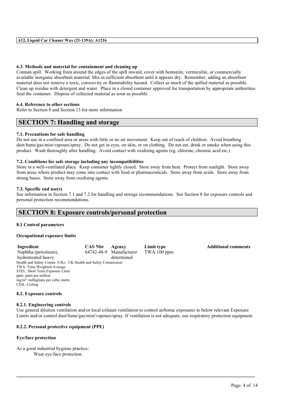 MEGUIAR'S A12 User Manual | Page 4 / 14