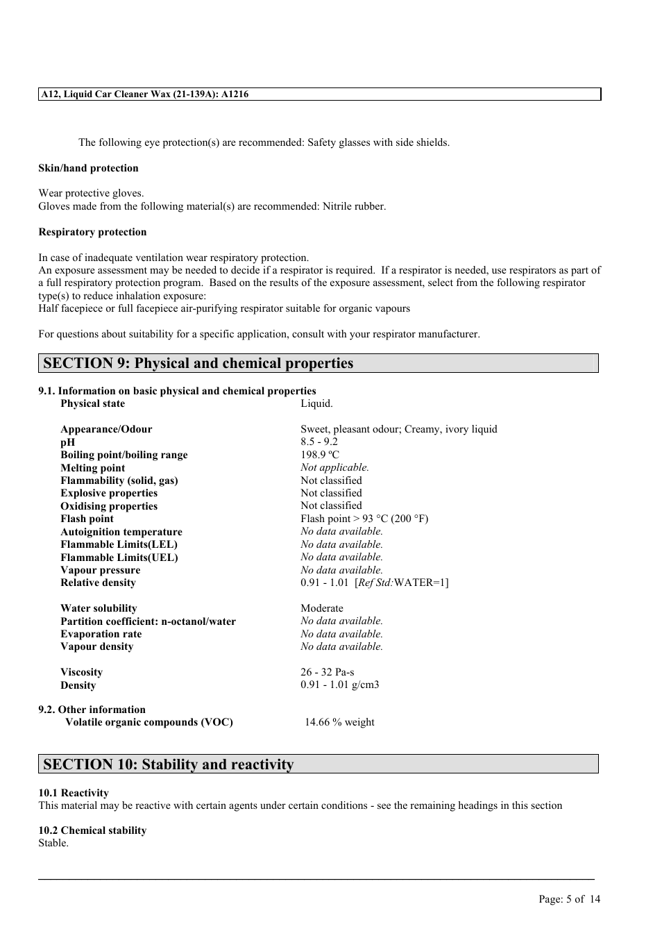 MEGUIAR'S A12 User Manual | Page 5 / 14