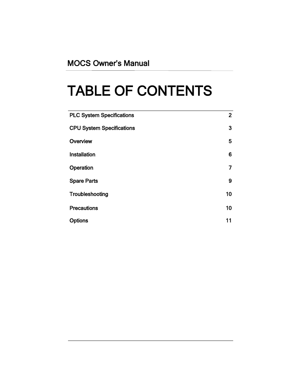 Essex Machine to Operator User Manual | Page 2 / 13