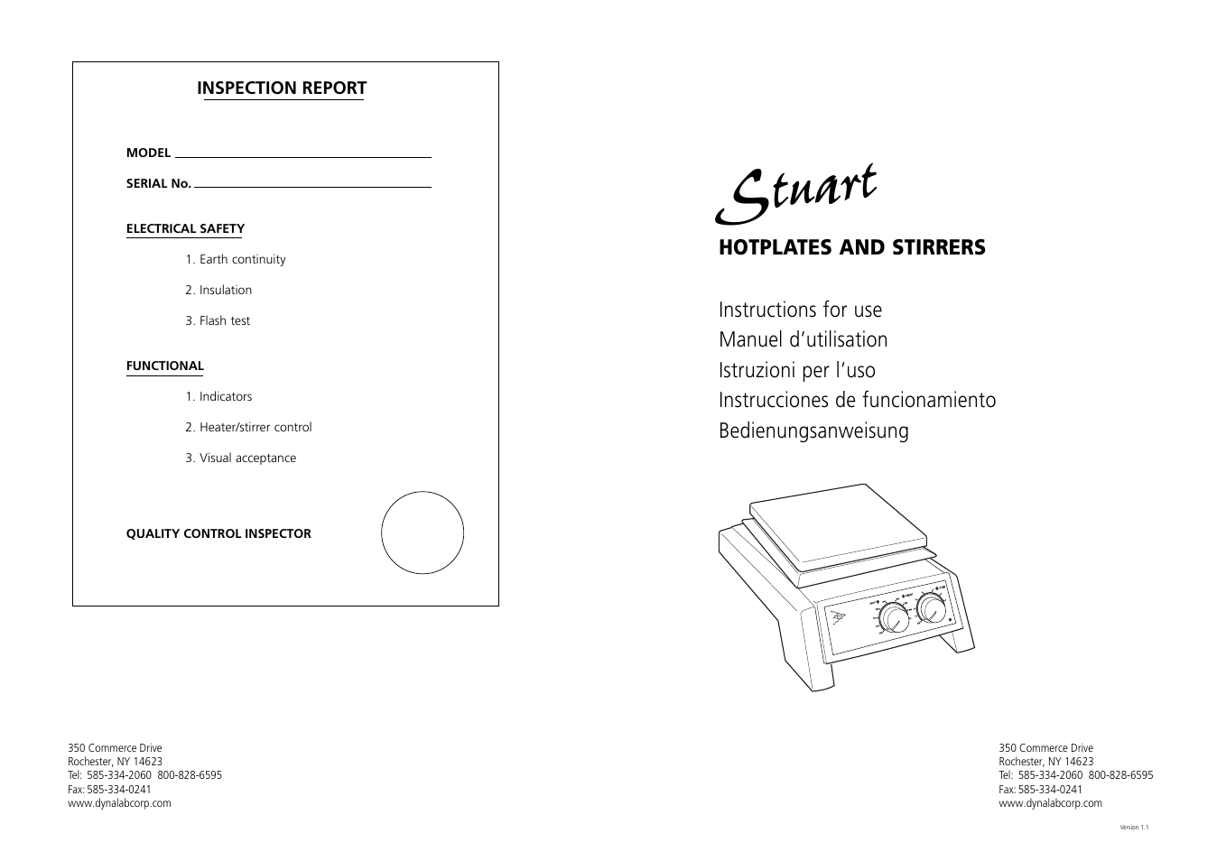 Dynalab CB162 User Manual | 16 pages