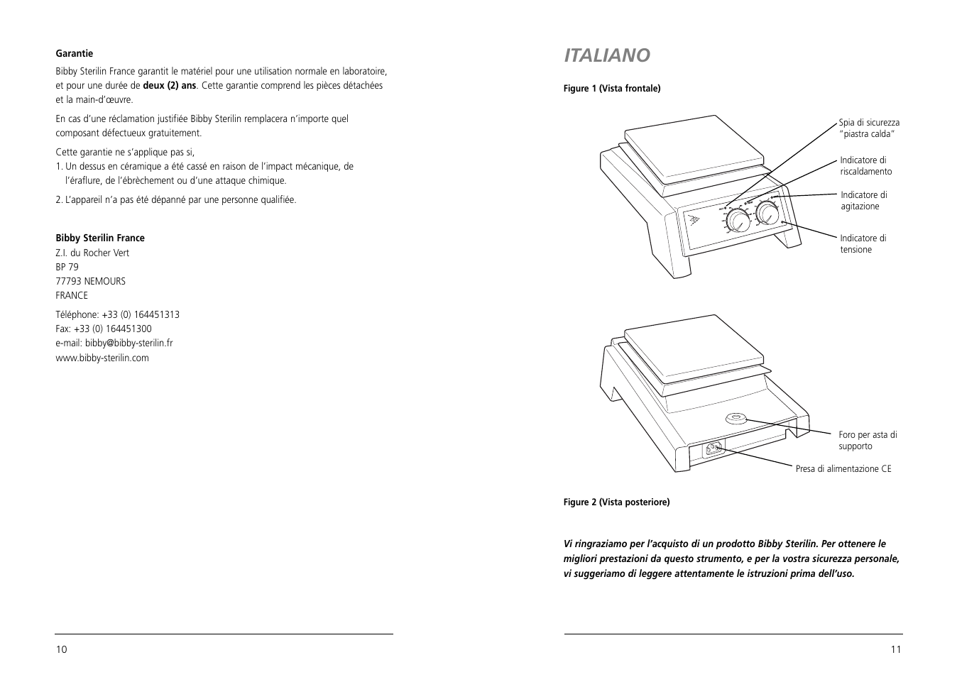 Italiano | Dynalab CB162 User Manual | Page 7 / 16