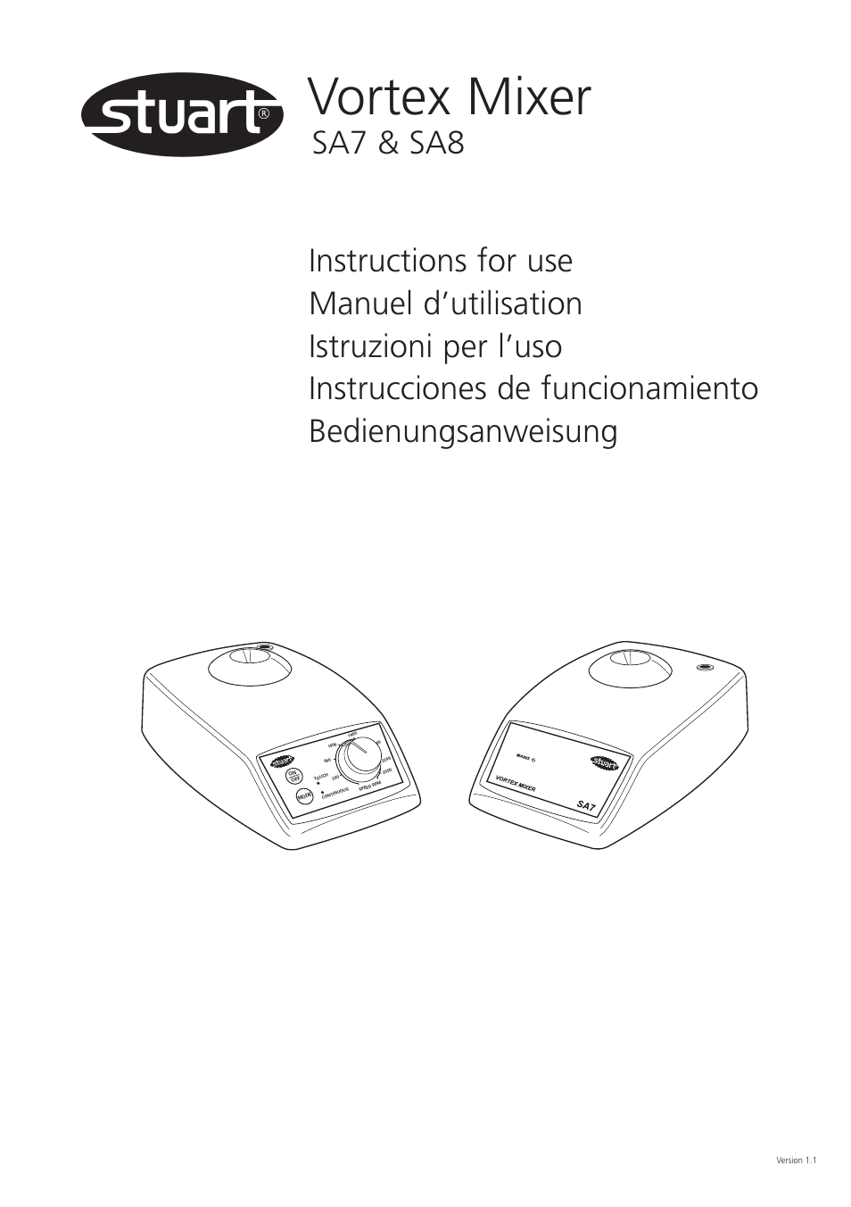 Dynalab SA8/120V/60 User Manual | 24 pages