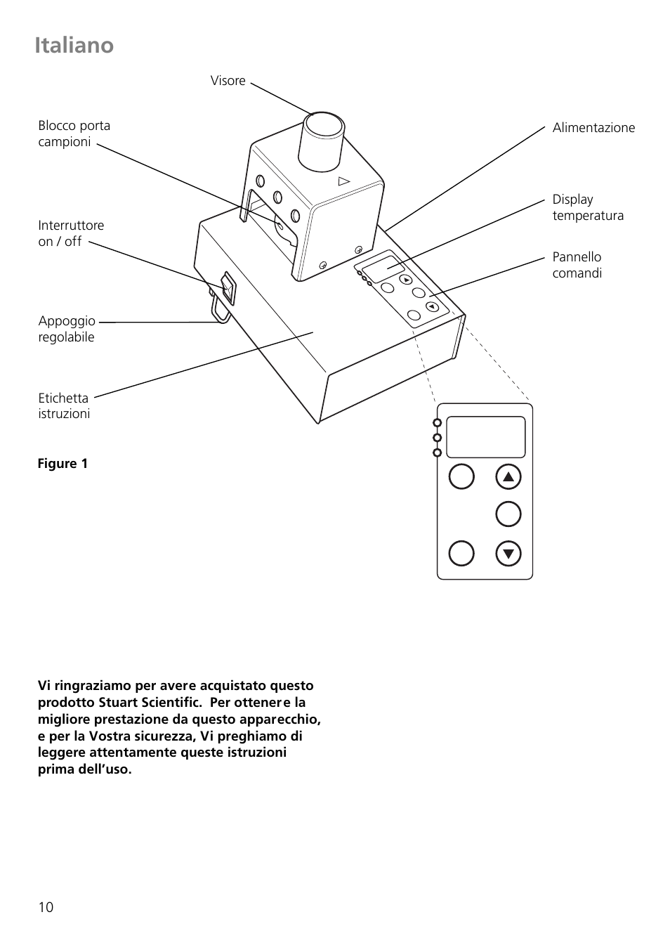 Italiano | Dynalab SMP10/120V/60 User Manual | Page 12 / 28