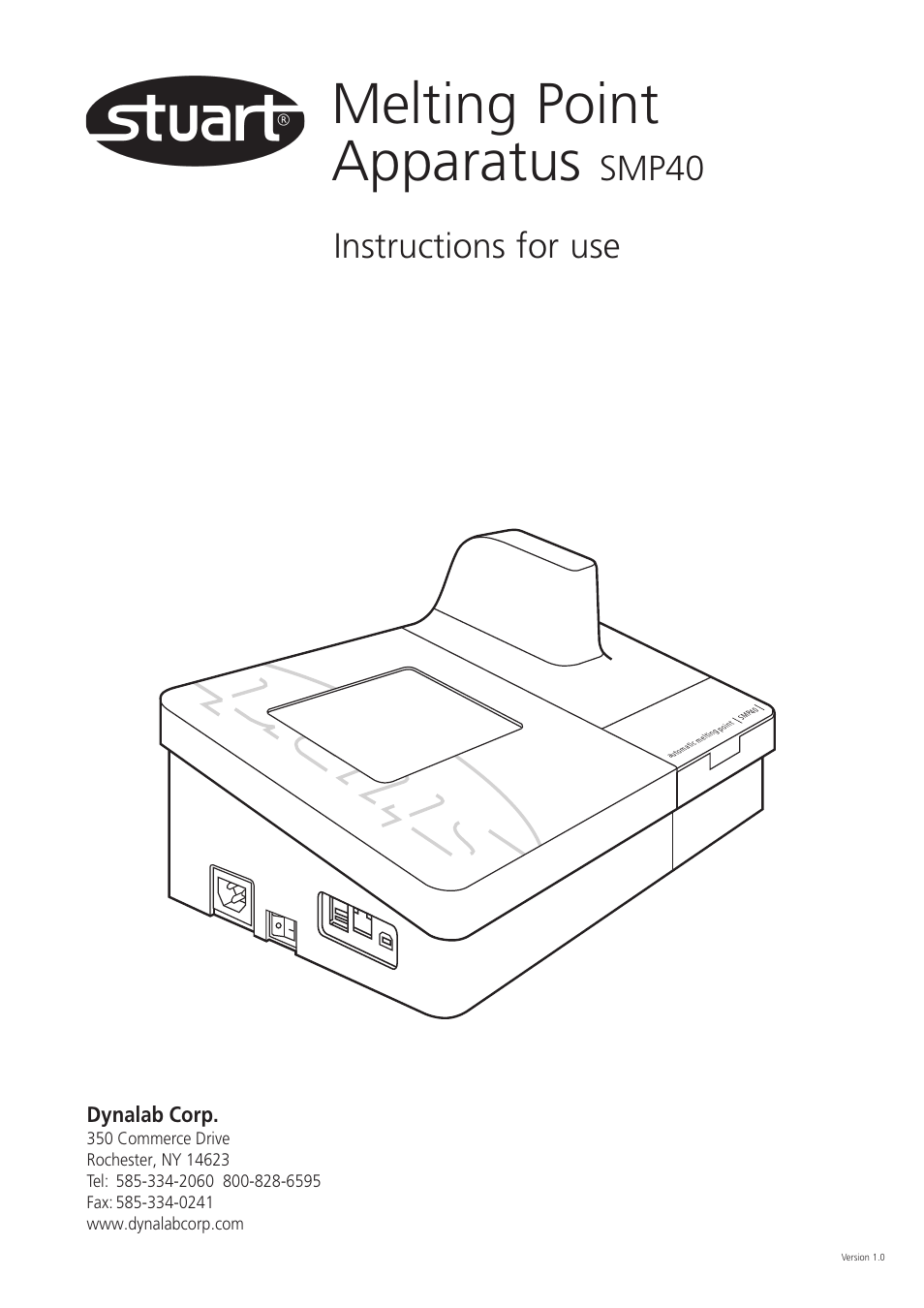 Dynalab SMP40 User Manual | 44 pages