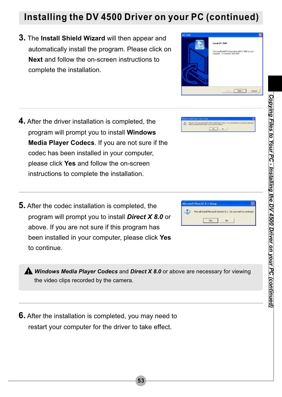 AIPTEK Pocket DV4500 User Manual | Page 54 / 86