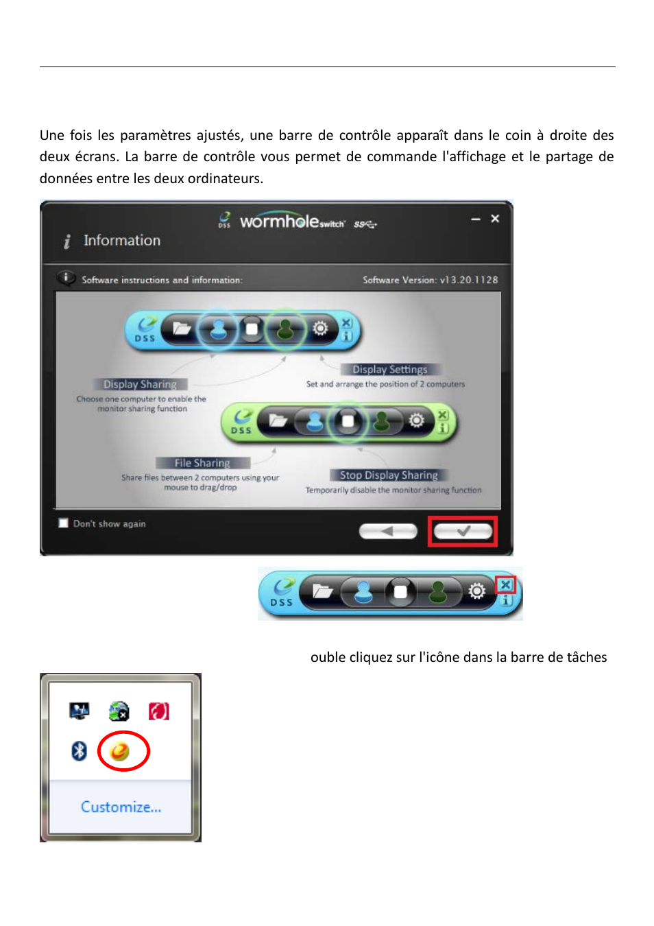 Fonctions et mode d'emploi | j5 create JUC700 USB 3.0 Wormhole Switch DSS - Windows User Manual | Page 55 / 198