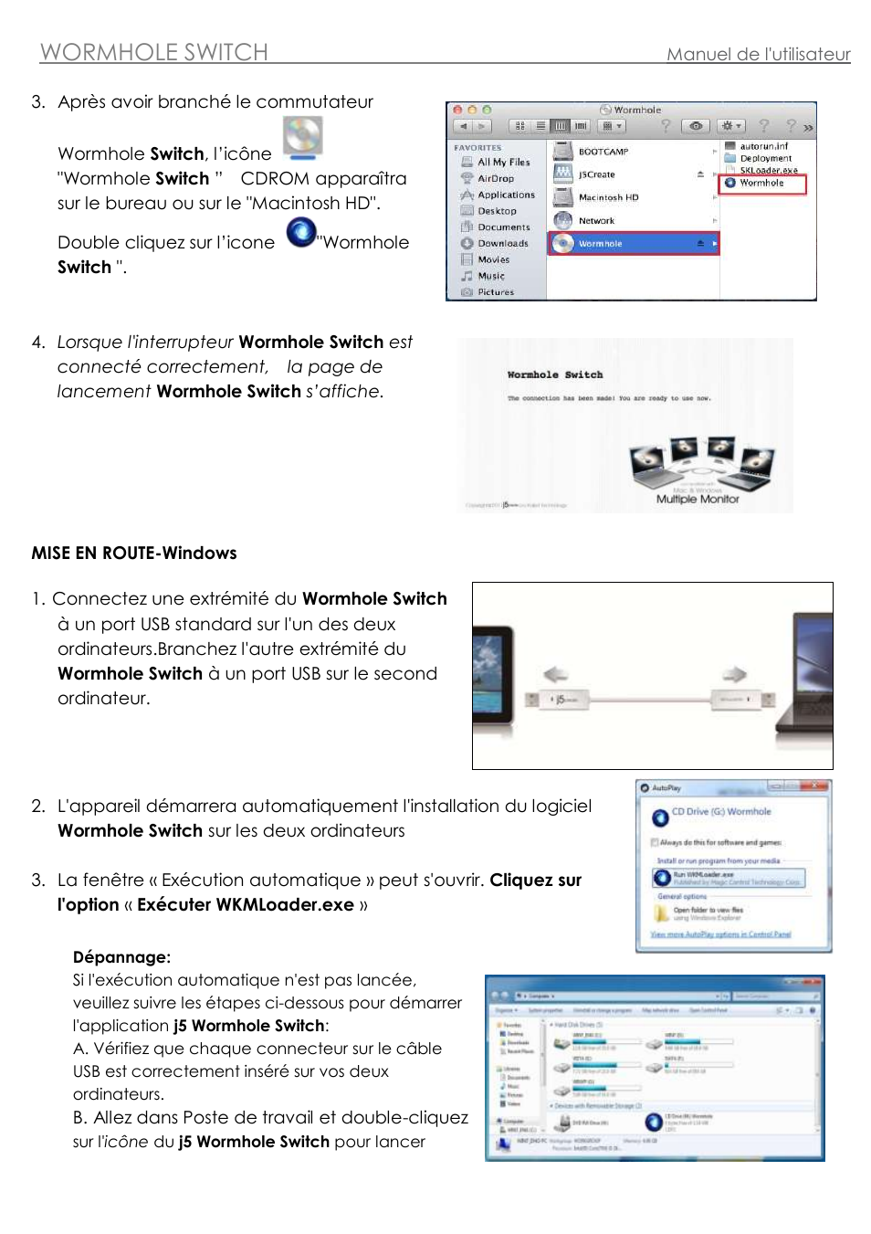 Wormhole switch | j5 create JUC400 Wormhole - Windows & Mac User Manual | Page 15 / 79