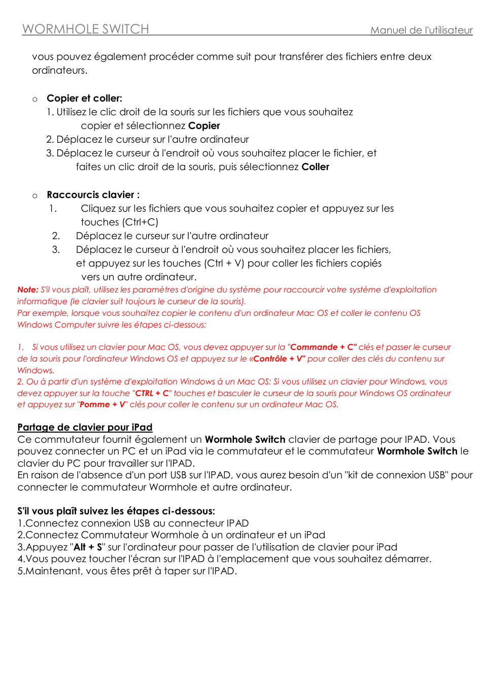 Wormhole switch | j5 create JUC400 Wormhole - Windows & Mac User Manual | Page 18 / 79