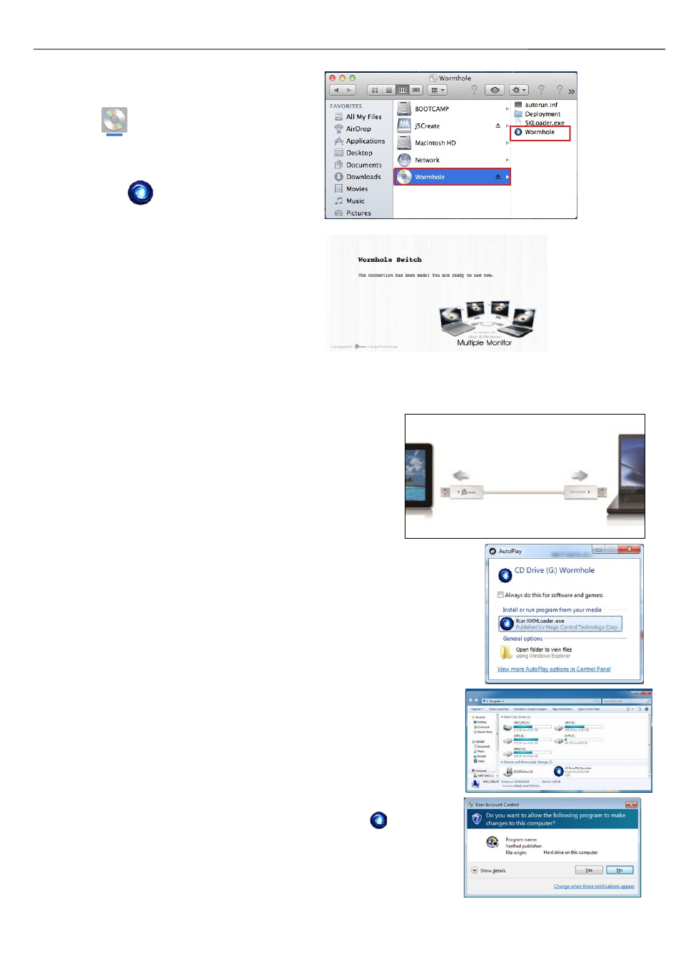 Wormhole switch | j5 create JUC400 Wormhole - Windows & Mac User Manual | Page 26 / 79