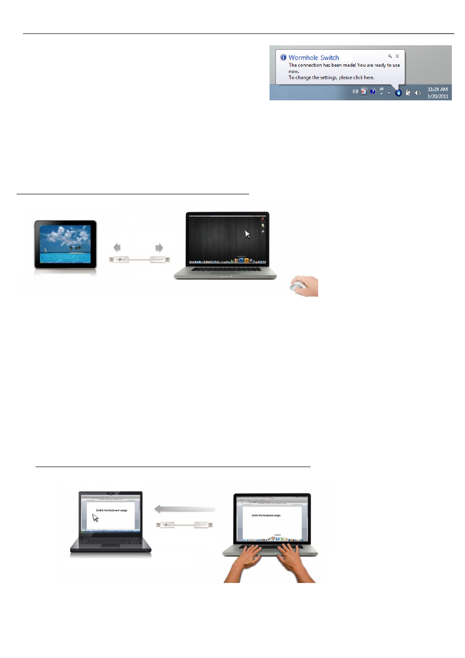 Wormhole switch | j5 create JUC400 Wormhole - Windows & Mac User Manual | Page 27 / 79