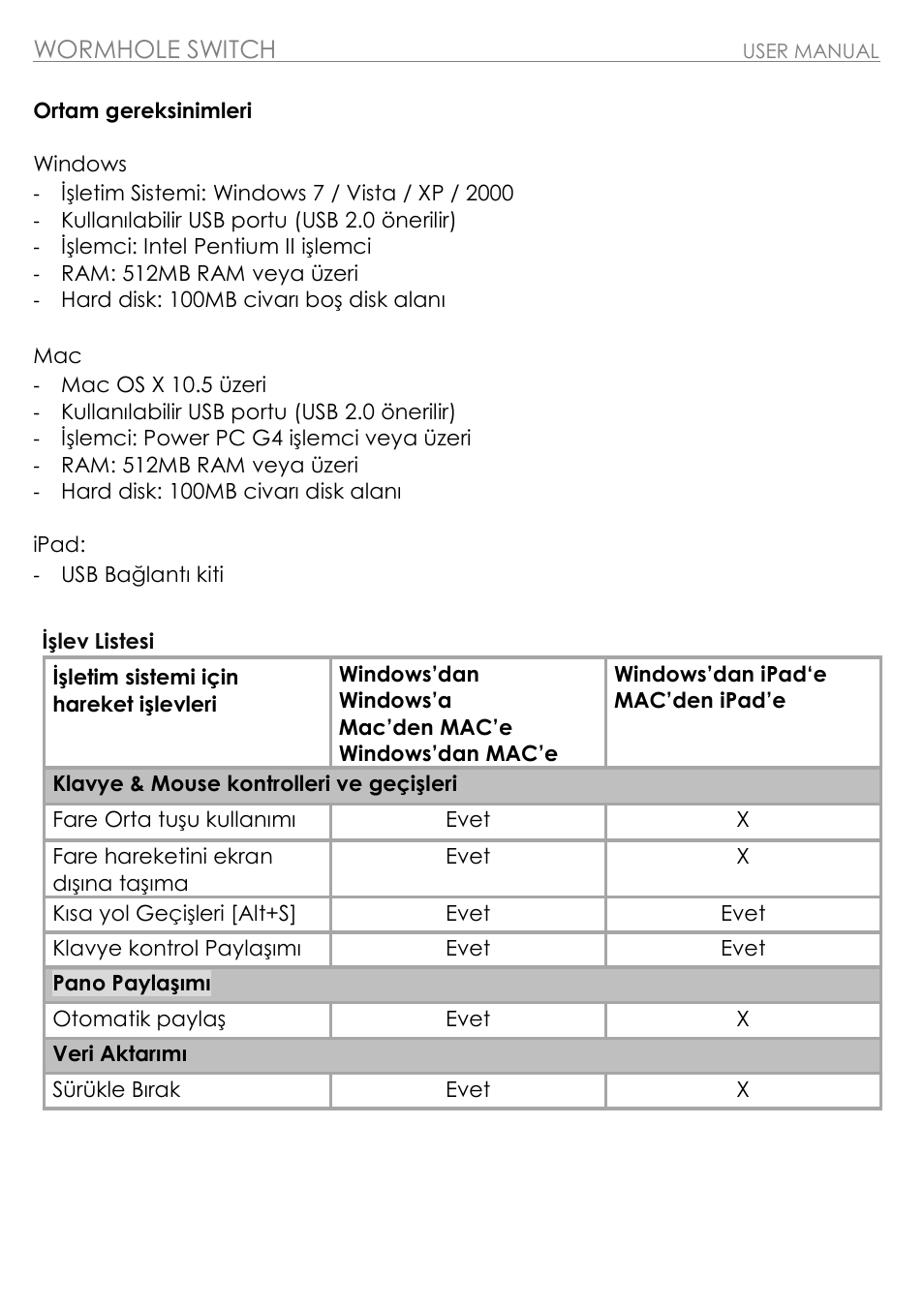Wormhole switch | j5 create JUC400 Wormhole - Windows & Mac User Manual | Page 68 / 79