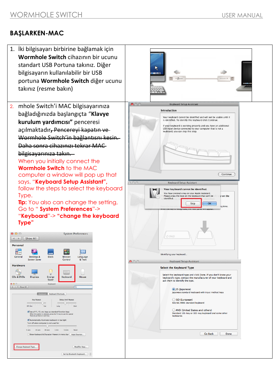 Wormhole switch | j5 create JUC400 Wormhole - Windows & Mac User Manual | Page 69 / 79