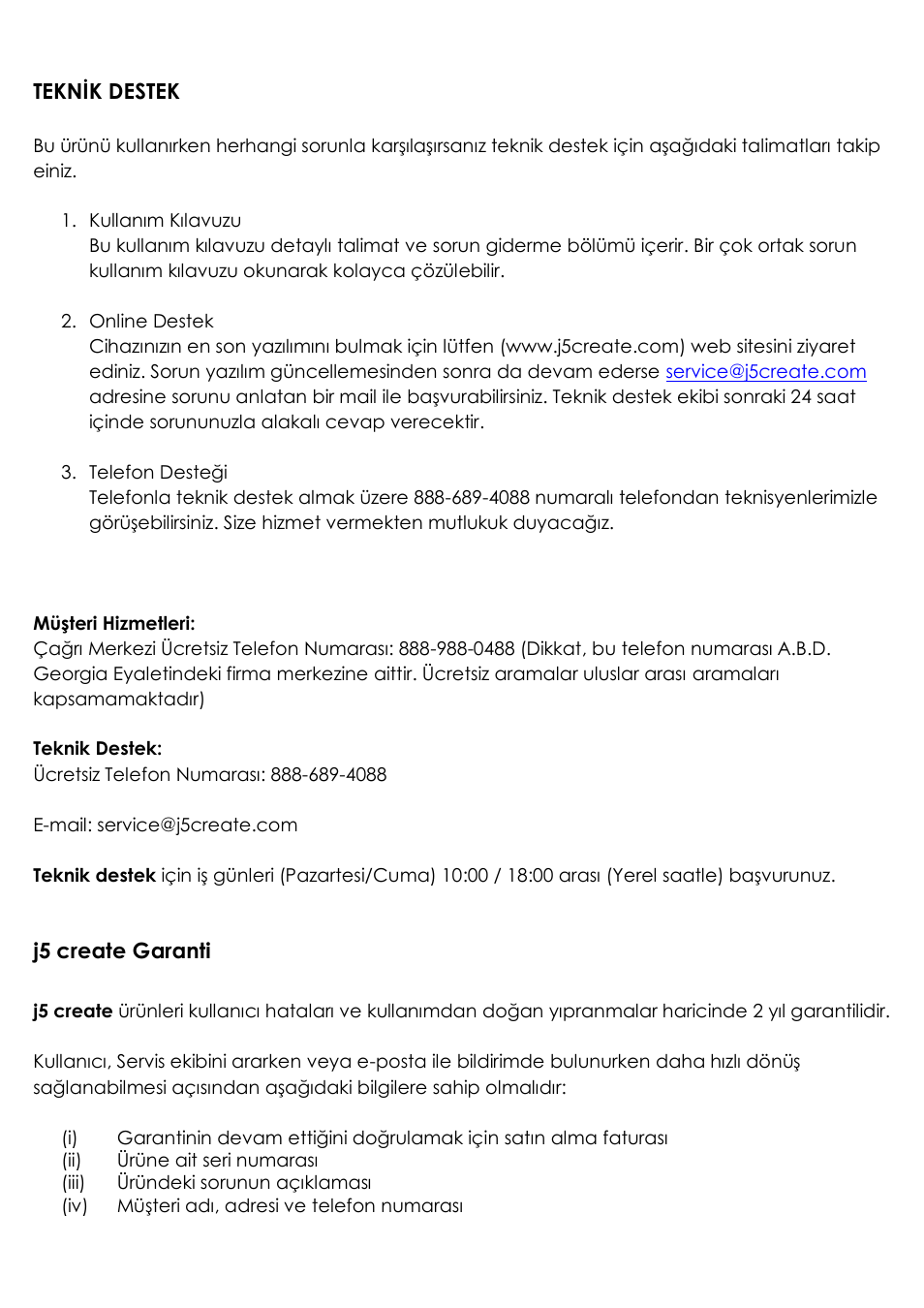 j5 create JUC400 Wormhole - Windows & Mac User Manual | Page 78 / 79