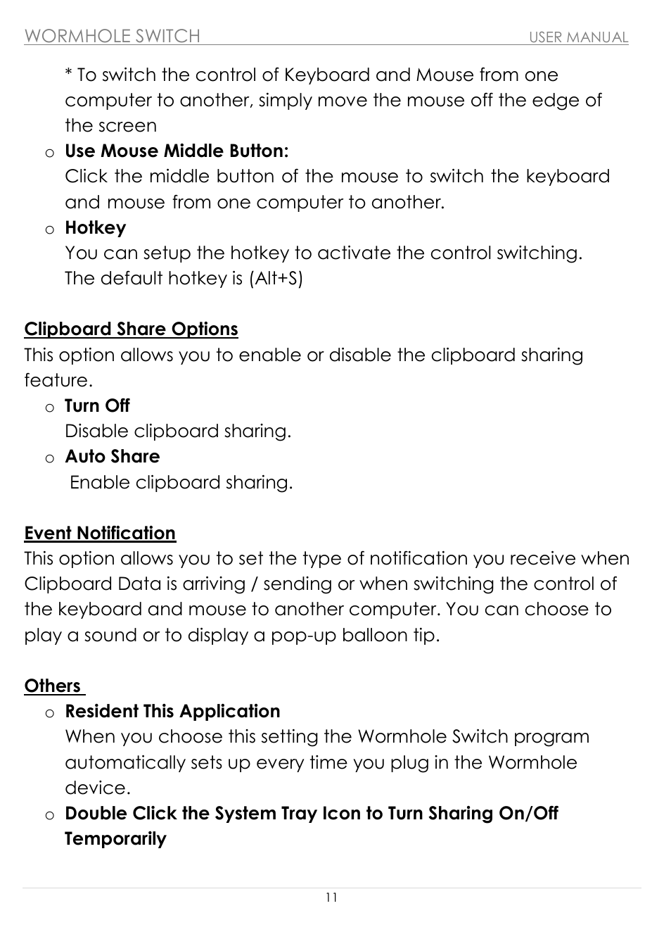 j5 create JUC100 Wormhole - Windows & Android User Manual | Page 11 / 80