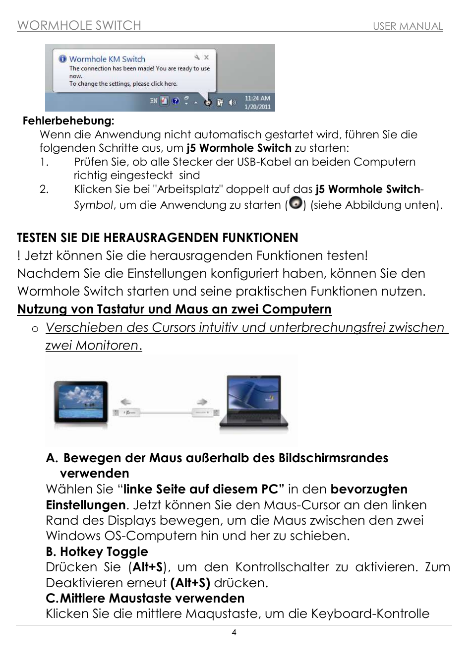 j5 create JUC100 Wormhole - Windows & Android User Manual | Page 32 / 80