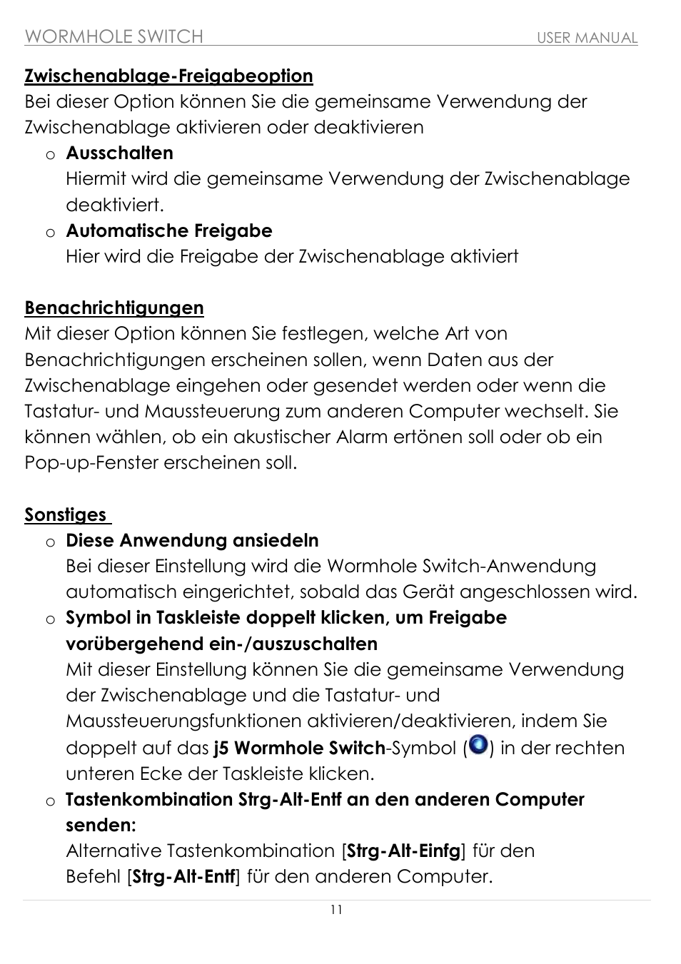 j5 create JUC100 Wormhole - Windows & Android User Manual | Page 39 / 80