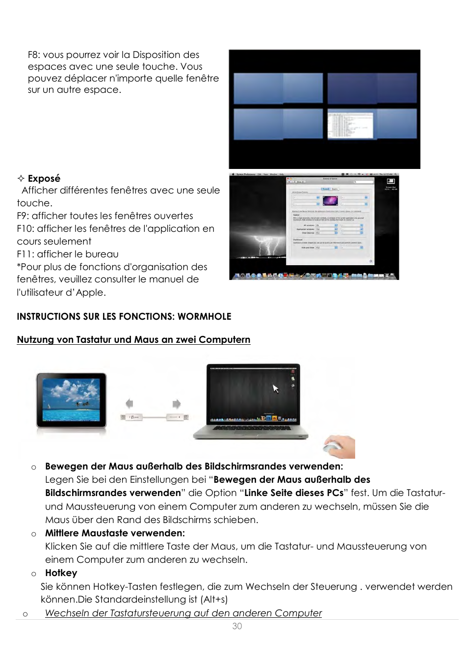 Instructions sur les fonctions: wormhole | j5 create JUD500 USB 3.0 Ultra Station User Manual | Page 112 / 244