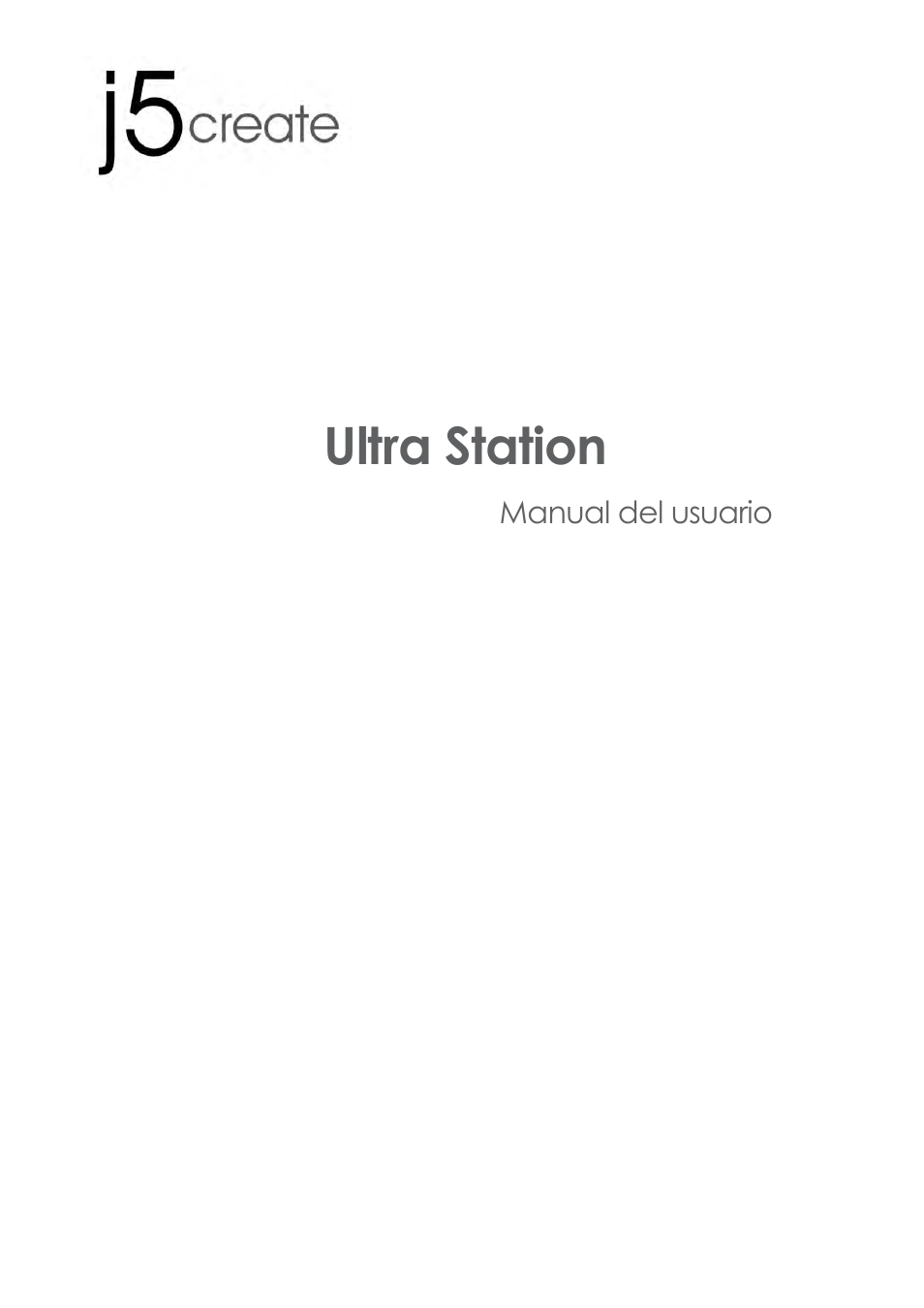 Jud500_manual_spanish20120510, Manual del usuario, Ultra station | j5 create JUD500 USB 3.0 Ultra Station User Manual | Page 124 / 244