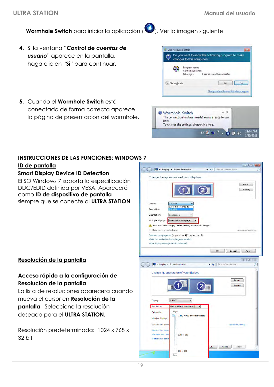 Instrucciones de las funciones: windows 7 | j5 create JUD500 USB 3.0 Ultra Station User Manual | Page 142 / 244