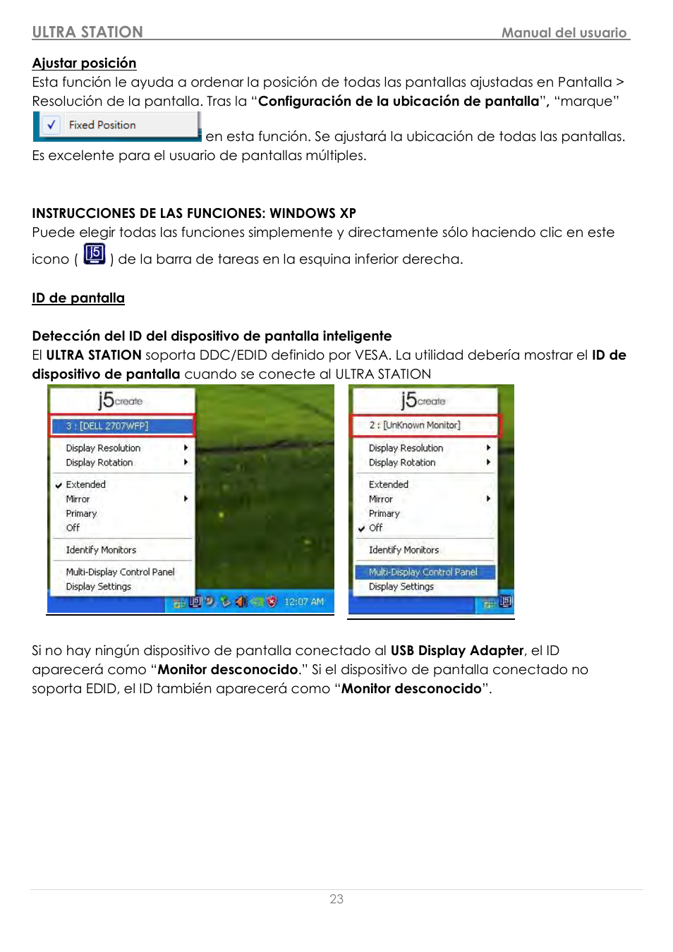 Instrucciones de las funciones: windows xp | j5 create JUD500 USB 3.0 Ultra Station User Manual | Page 146 / 244