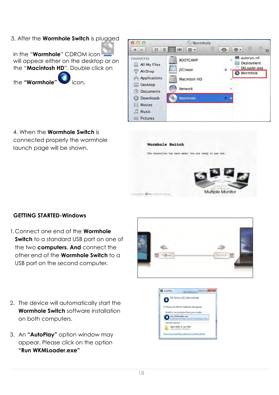 Getting started-windows | j5 create JUD500 USB 3.0 Ultra Station User Manual | Page 19 / 244