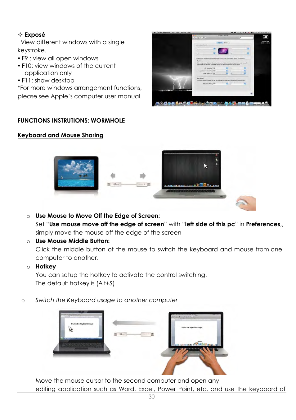 Functions instrutions: wormhole | j5 create JUD500 USB 3.0 Ultra Station User Manual | Page 31 / 244