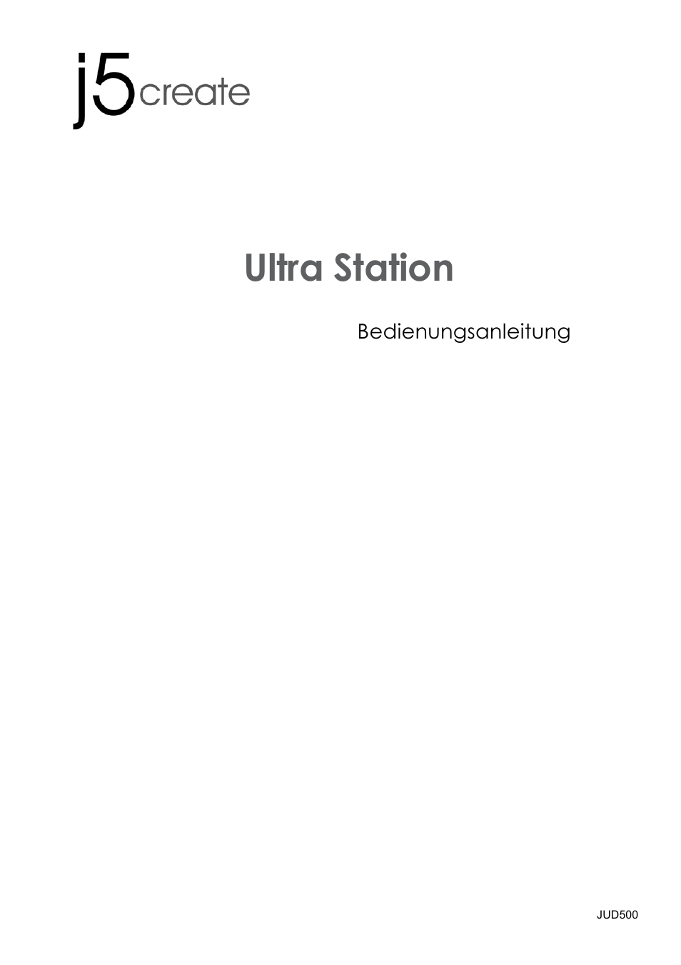 Jud500_manual_german20120510, Bedienungsanleitung, Ultra station | j5 create JUD500 USB 3.0 Ultra Station User Manual | Page 83 / 244