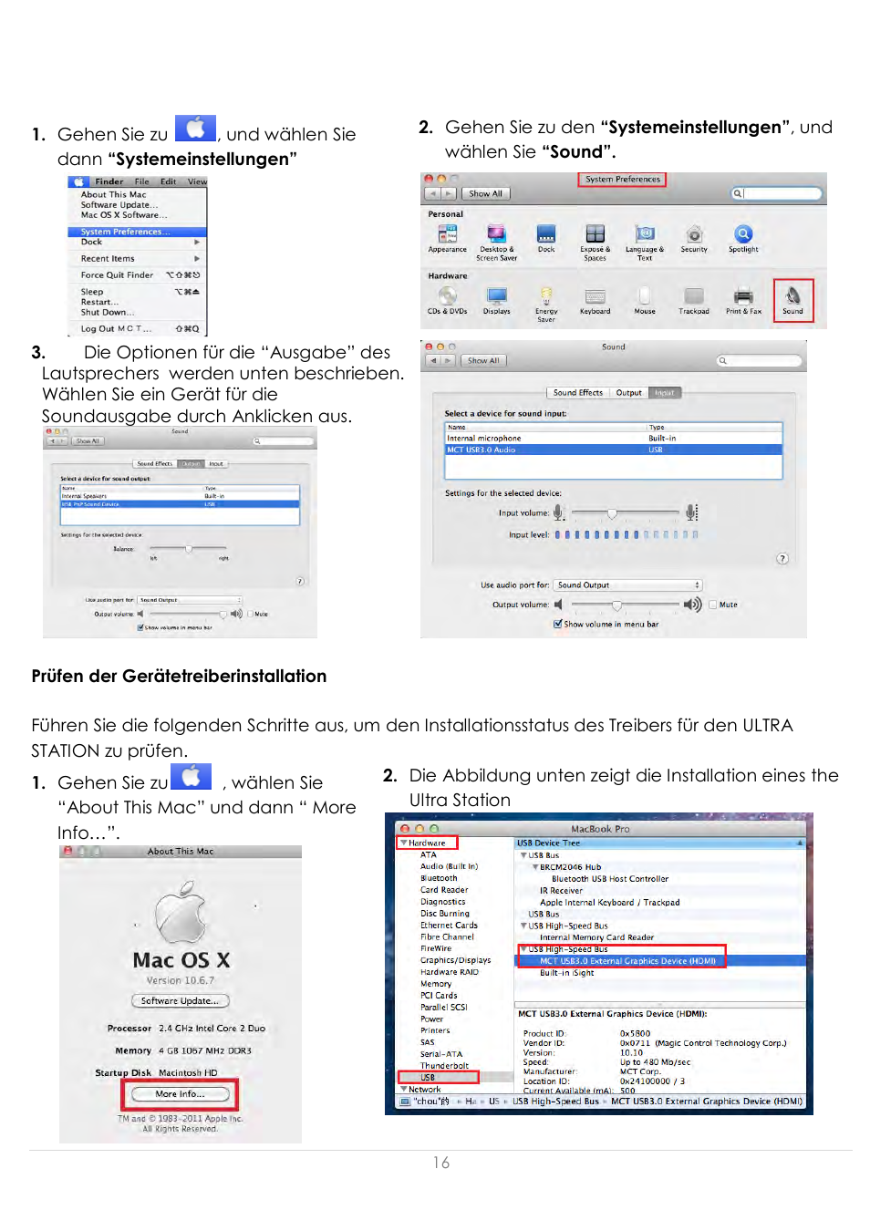 Prüfen der gerä tetreiberinstallation | j5 create JUD500 USB 3.0 Ultra Station User Manual | Page 98 / 244