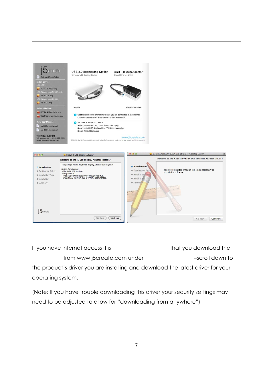 j5 create JUD480 USB 3.0 BOOMERANG STATION User Manual | Page 8 / 122