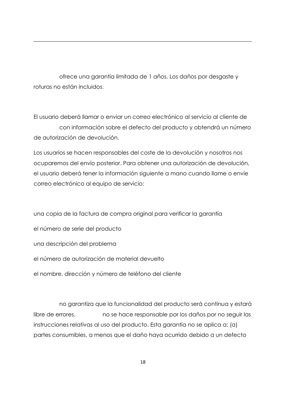Garantía de j5 create | j5 create JUD480 USB 3.0 BOOMERANG STATION User Manual | Page 81 / 122