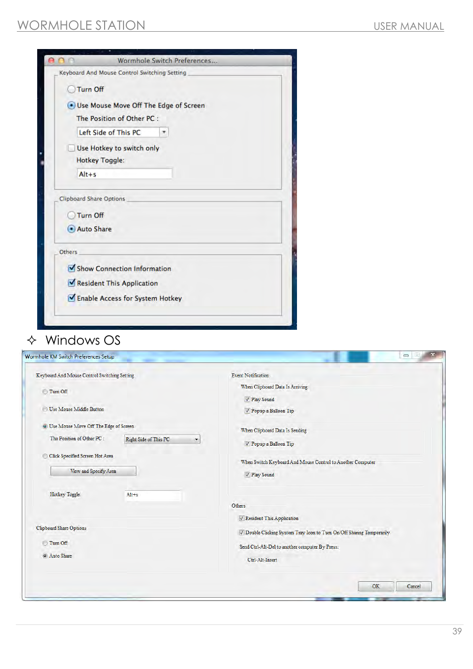Wormhole station, Windows os | j5 create JUH320v2 USB 3.0 Wormhole Station User Manual | Page 39 / 155