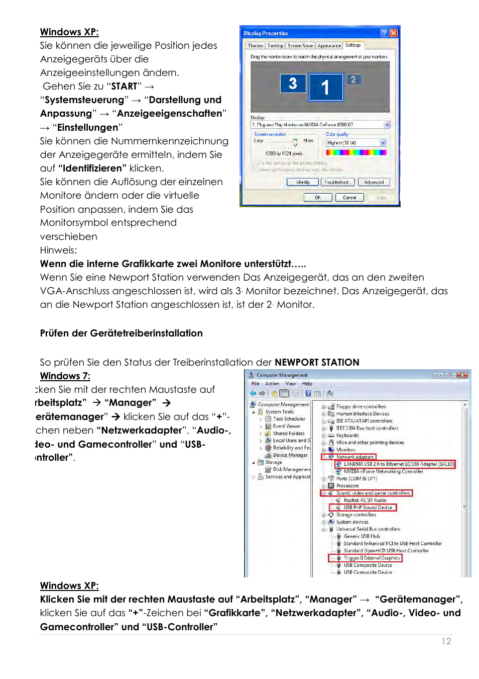 Prüfen der gerä tetreiberinstallation | j5 create JUD200 USB 2.0 Newport Station User Manual | Page 103 / 350