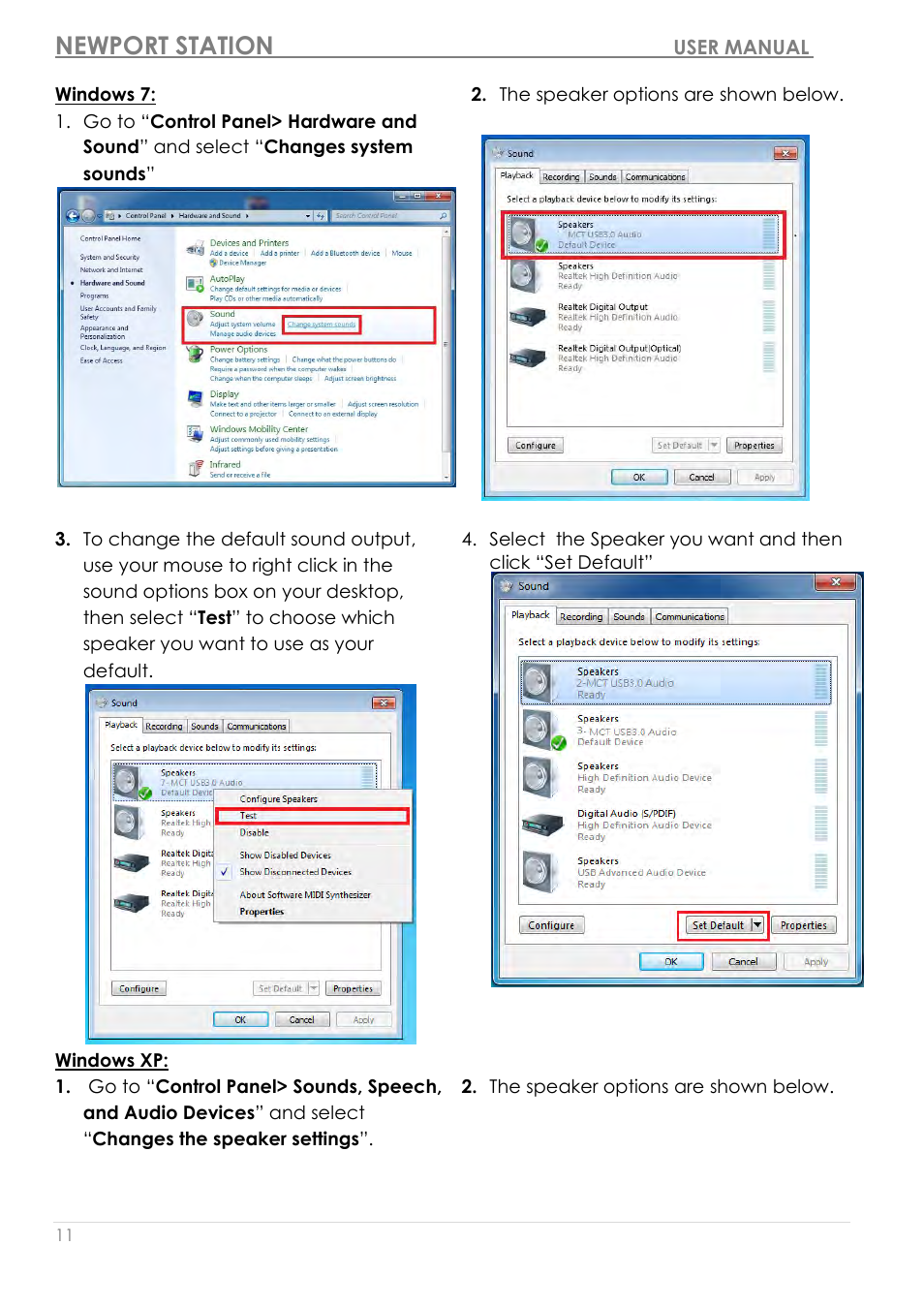 Newport station | j5 create JUD200 USB 2.0 Newport Station User Manual | Page 12 / 350