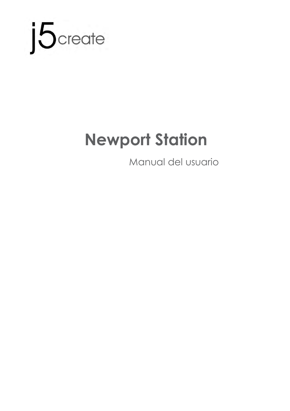 Jud200_manual_spanishv4_20121026, Manual del usuario, Newport station | j5 create JUD200 USB 2.0 Newport Station User Manual | Page 139 / 350